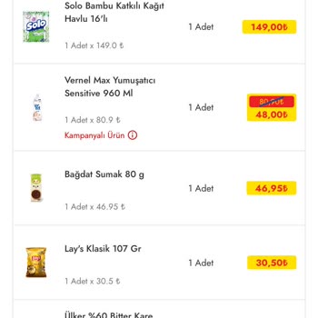 Şok Market İade Etmiyor
