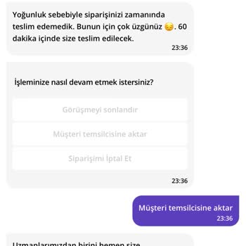 Getir Büyük Teslimat Sorunu