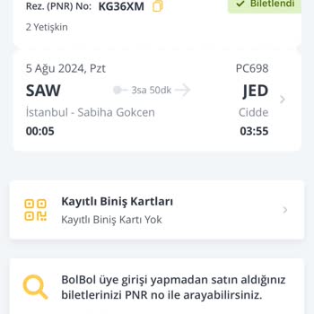 Pegasus İstanbul-Cidde Uçuşunda Bagaj Sorunu Ve İletişim Eksikliği