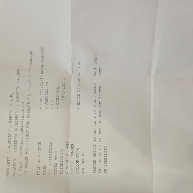 Pegasus Kayıp Bagajımı Bulmuyor