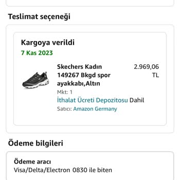 Amazon Skechers Ayakkabı Yırtılması Konusunda