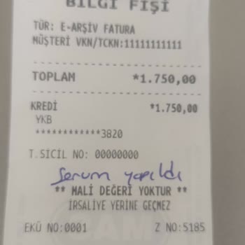 Medipol Sağlık Grubu Acil Servis Ücretlendirmesi Hakkında Şikayet