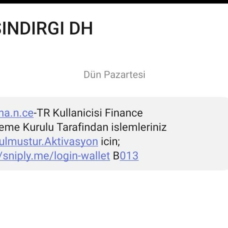 Sındırgı Dh (SMS) Şüpheli Mesaj İçin Şikayet