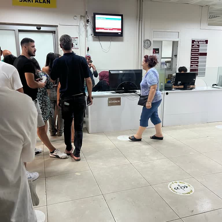 Didim Devlet Hastanesi Acil Servisinde Uzun Bekleme Süreleri