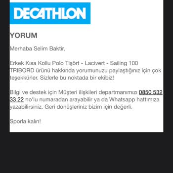 Decathlon Şaka Gibi Ürün Ve E-Posta