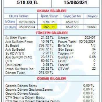 İSKİ Yanlış Sayaç Okuyor Ve Engelli Tarifesinden Yararlandırmıyor
