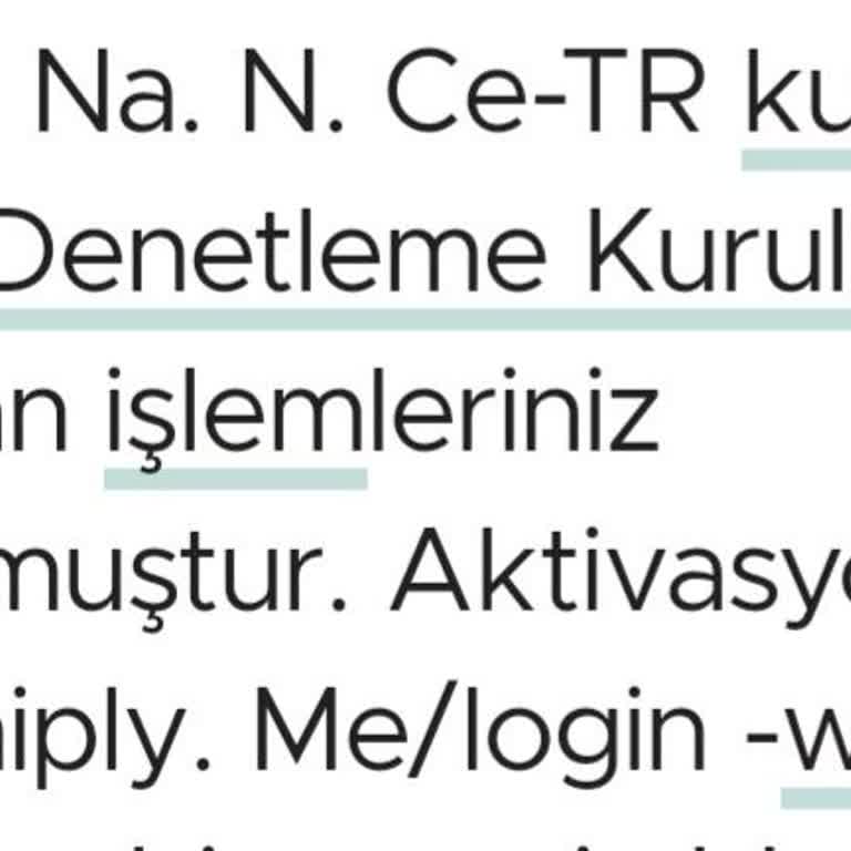 Şüpheli Biance SMS