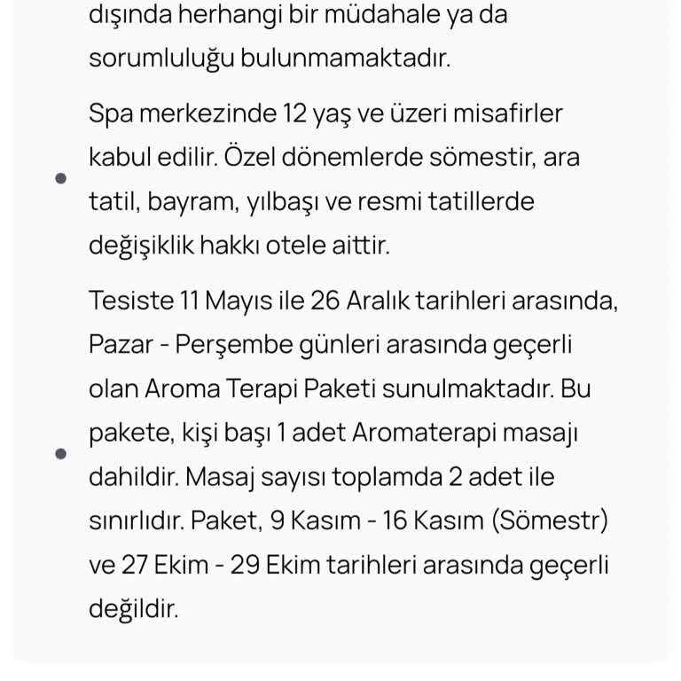 Pazarama Tatil Taahhüt Edilen Olanağın Sunulmaması Ve Yanlış Bilgilendirme.