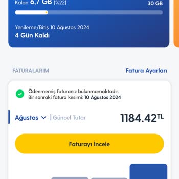 Vodafone'a Geçişte Yaşanan Sorun Ve Faturalar