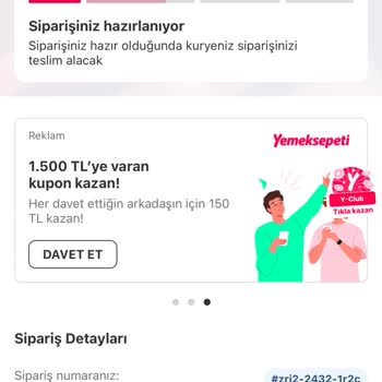 Yemeksepeti Teslimat Süresini Aşan Sipariş Ve İlgisiz Hizmet