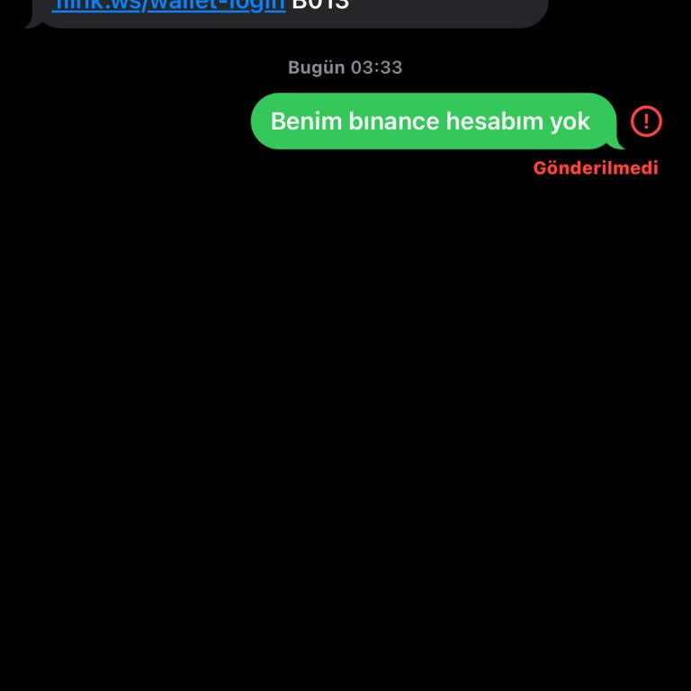 BIGADICHT adı altında Bilmediğim Bir Yerden Telefonuma Gelen Mesaj