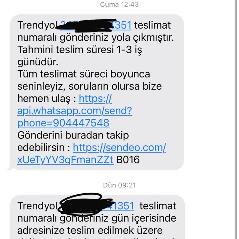Sendeo Kargo Teslim Etmedi