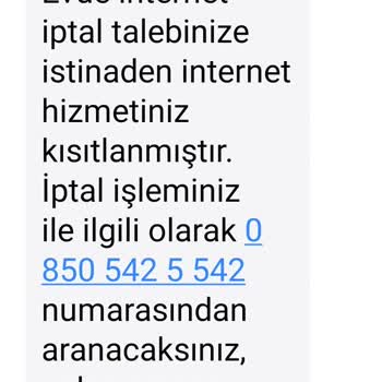 Vodafone Net İptal Sorunu İptal Edemiyorlar