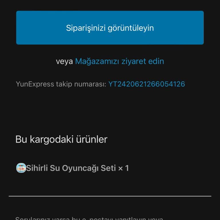 Empiora Sitesinden Alınan Oyuncak Kargosunda 2 Haftadır Gecikme
