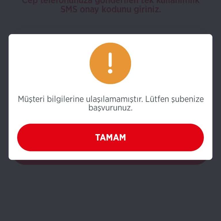 Ziraat Bankası Müşteri Bilgisine Ulaşılamıyor Hatası