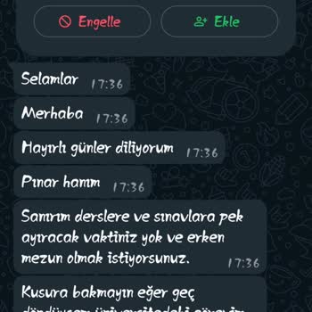 Anadolu Üniversitesi 05373936341 Numarasından Şikayetçiyim.