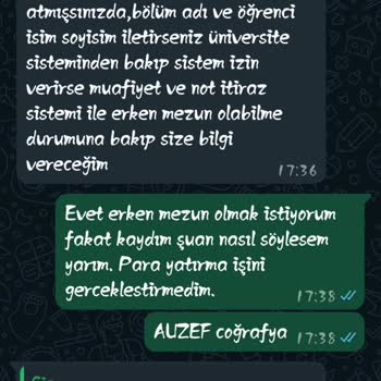 Anadolu Üniversitesi 05373936341 Numarasından Şikayetçiyim.