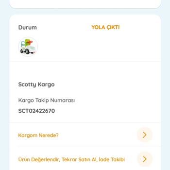 ebebek Sipariş Teslim Edilmedi Ve İade İşlemi Yapılmadı