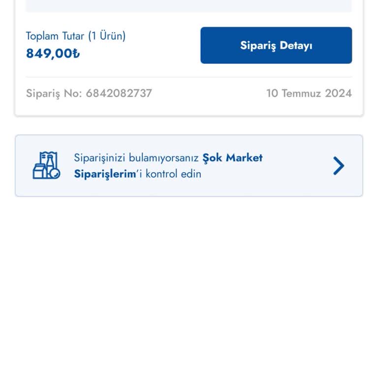 Şok Net Şok Ekstra Ürün Hala Hazırlanıyor Diyor