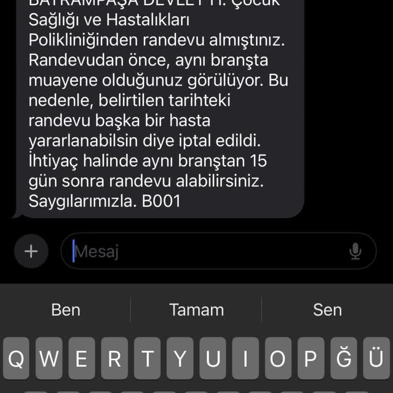 MHRS Randevu İptali Ve Sistem Sorunu