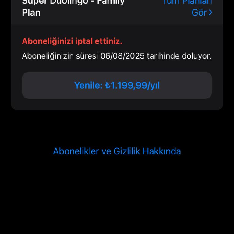 Dualingo Para İadesi