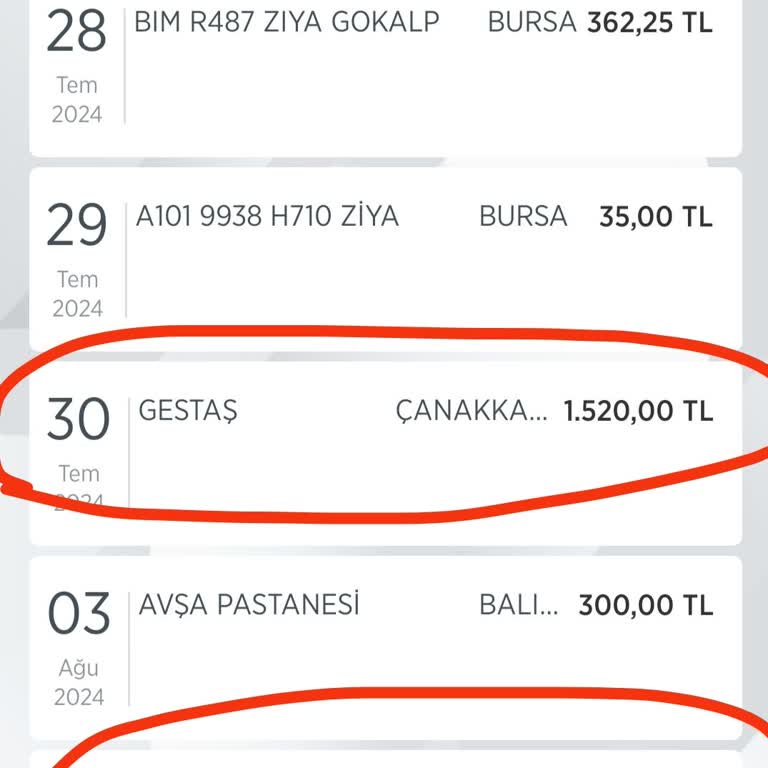 Gestaş Deniz Ulaşım İnternetten Fazla Ücret Alınması