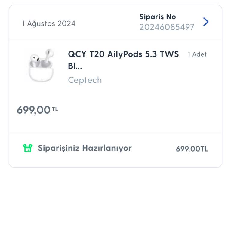 Turkcell Pasaj Kargom Hâlâ Hazırlanıyor Olarak Gözüküyor
