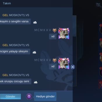 Mobile Legends Ağır Küfür Ve Hakaret