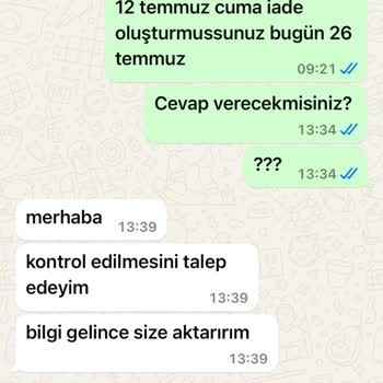 Kirac.co Geri İade Aldığı Ürünüm İadesini Yapmıyor
