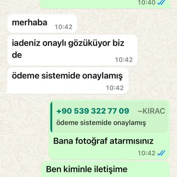 Kirac.co Geri İade Aldığı Ürünüm İadesini Yapmıyor