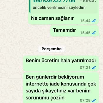 Kirac.co Geri İade Aldığı Ürünüm İadesini Yapmıyor