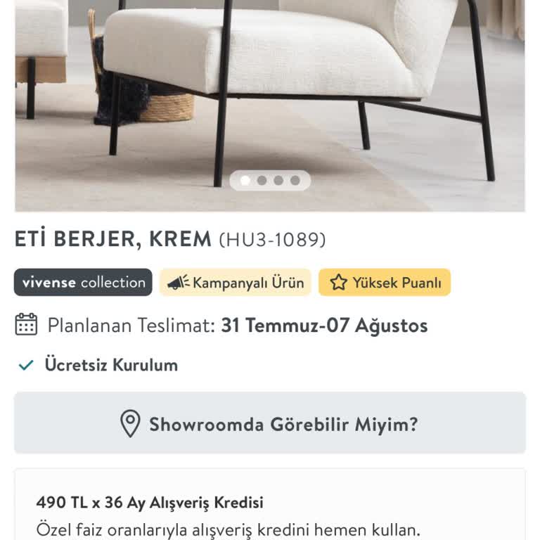 Vivense Tek Bir Berjeri Teslim Edemiyor