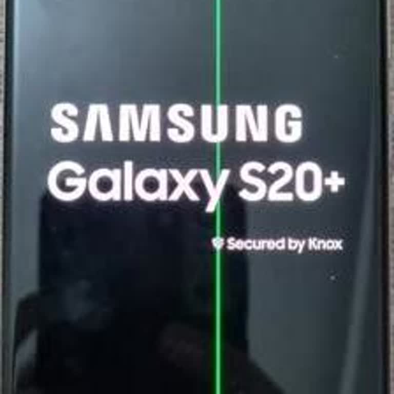 Samsung Telefon Samsung S20+ Plus Yeşil Çizgi Sorunu