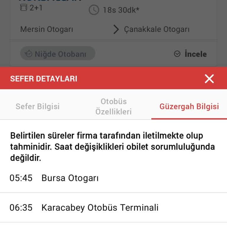 İnan Turizm Güvenli Ve Konforlu Yolculuk Beklerken Hayal Kırıklığı
