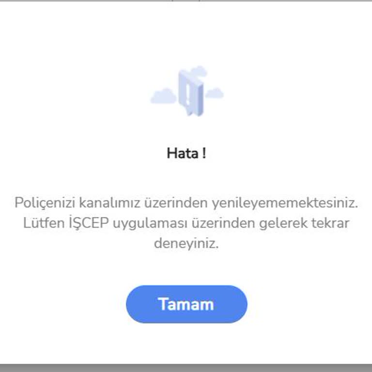Anadolu Sigorta Poliçe Yenileme Sorunu