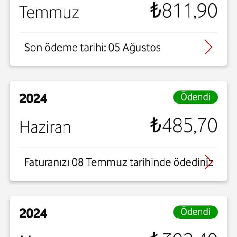 Vodafone Yanlış Faturalandırma İle Mağduriyet Yaşıyorum
