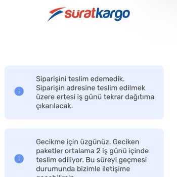 Sürat Kargo İlgisizliği Bu Kadar Da Olmaz!