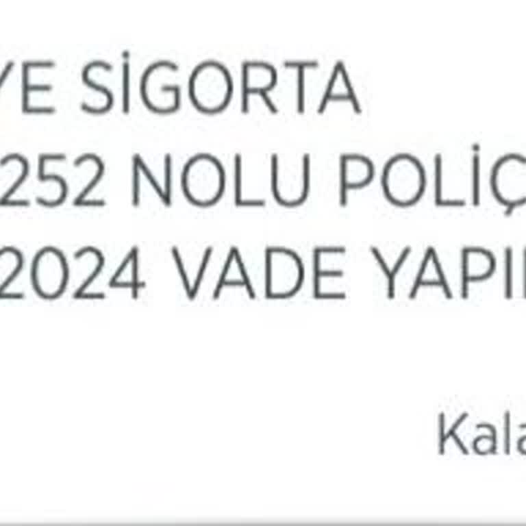 Türkiye Sigorta İzinsiz Konut Sigortası