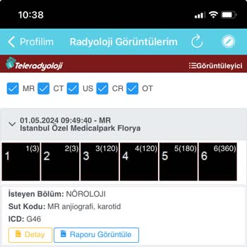 Medical Park Hastanesi MR İçin Hazırlanan Rapor Yetersiz