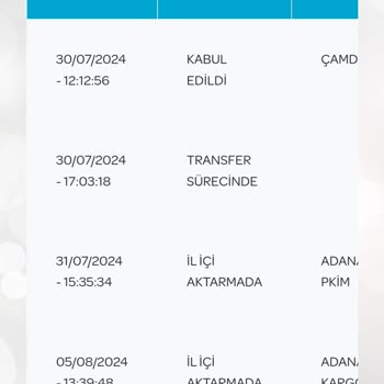 PTT Kargonun Ürünü Teslim Etmemesi