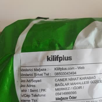 Kılıfplus.com İade İçin Top Çeviriyor Kod Vermiyor