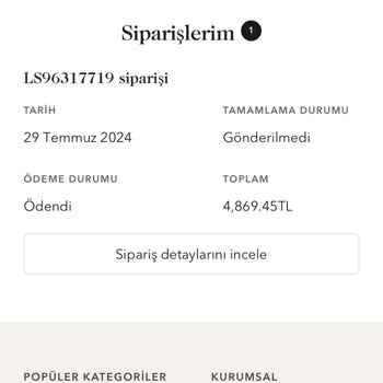 Lohusa Sepeti Oyalaması Ürün Teslim Etmemesi