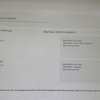 Suud Collection Ürün İade Sorunu