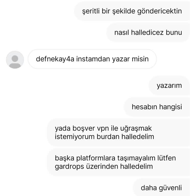 Gardrops İade Talebim Onaylanmıyor