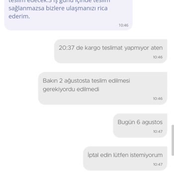 N11 Müşteri Memnuniyetsizliği Ürünü İptal Etmiyorlar