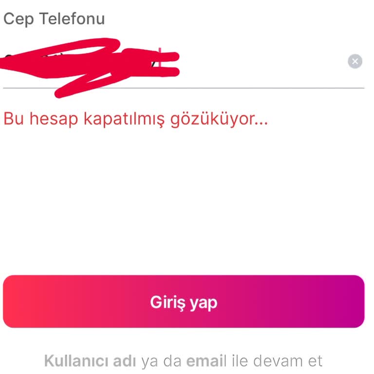 Gardrops Hesabım Kapatıldı Saçma Sapan Bir Uygulama Bir Daha Asla Üye Olmam