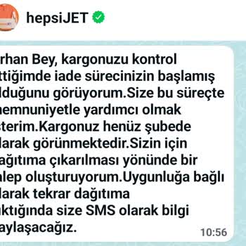 Hepsijet Kargoyu Teslim Etmedi