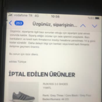 Adidas'ın Gerekçe Göstermeden Kafasına Göre İptal Ettiği Ayakkabı
