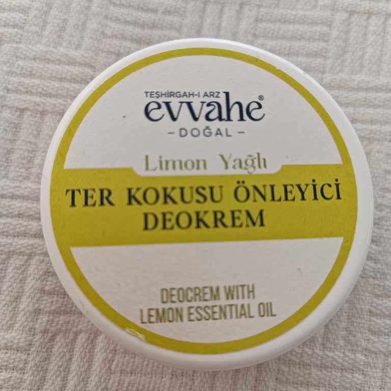 Evvahe Doğal Limon Yağlı Deokrem Beklentileri Karşılamadı