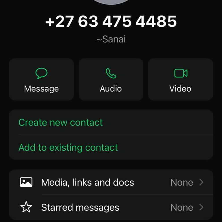 WhatsApp Üzerinden +27 Numaradan Mesaj